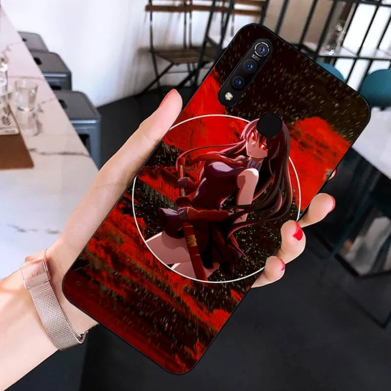 Cute Akame Ga Kill Phone Case For Huawei Mate 40 30 20 10 Pro Lite Nova 9 8 5T Y7p Y7 Soft Black Phone Cover images - 6