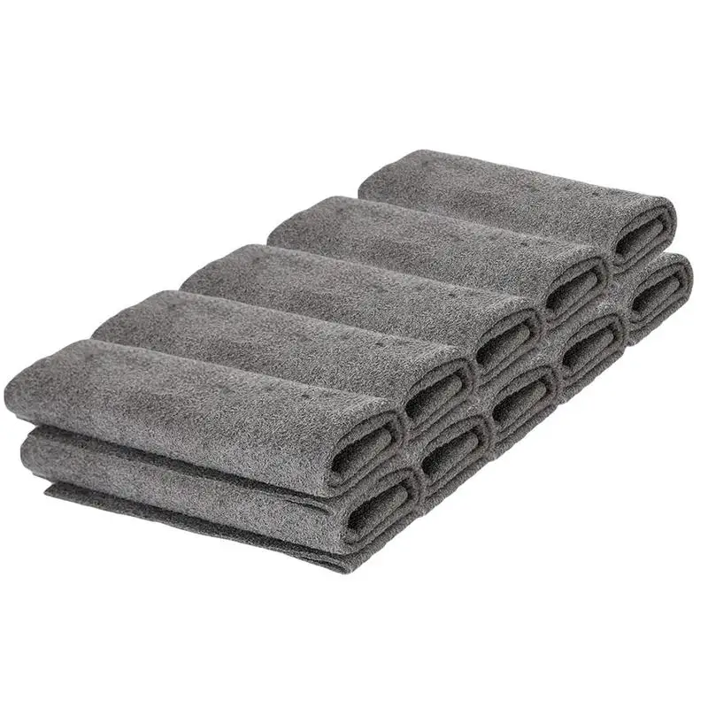 

Microfiber Rags Microfiber Thickened Seamless Magic Rag Kitchen Towels Wash Rags For Kitchen Windows Cabinets Bar Faucet
