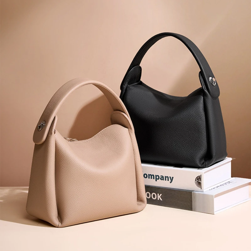 High Quality Fashion Women's Bag 2023 Trend Top Layer Cowhide Soft Leather Luxury Designer Handbags Shoulder Crossbody Bags