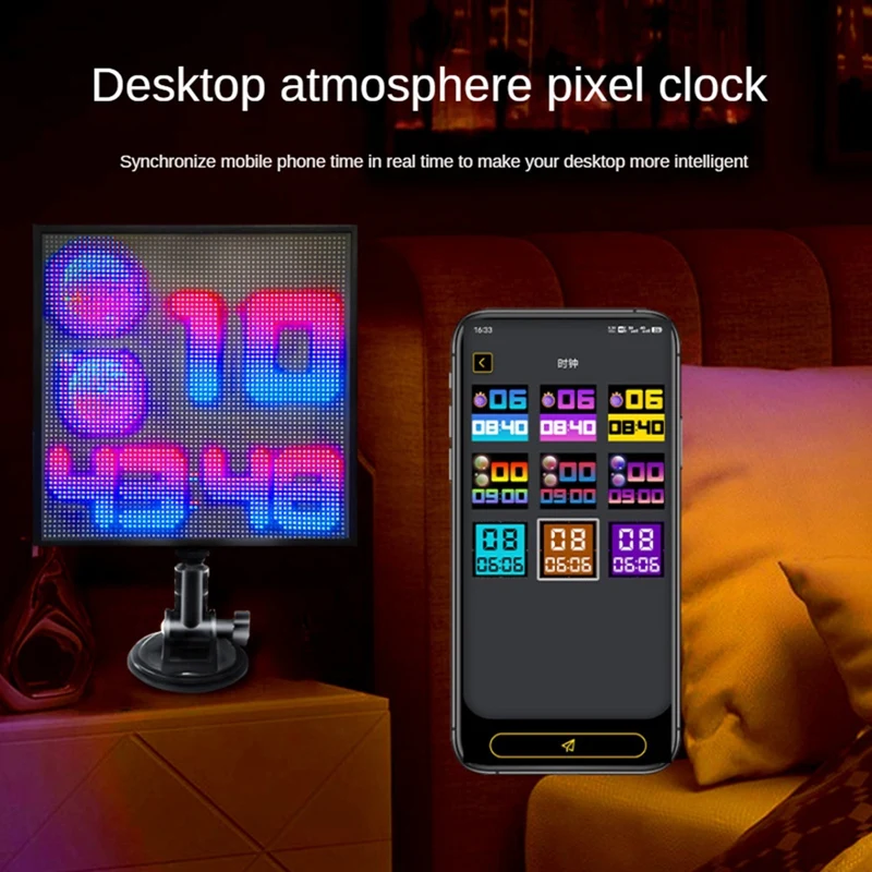 HD 64X6 4 светодиодный панель экрана на автомобильном цветном освещении показать