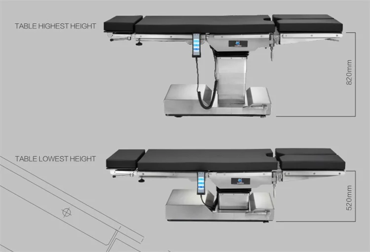 BT-RA37 Больничное хирургическое оборудование продольное движение медицинские