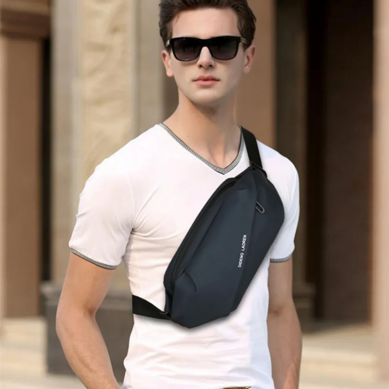Outdoor Function Bag Sports Crossbody Pack Multifunctional Pillow Chest Bags Mobile Phone Fanny Packs Men's Waterproof Leisure