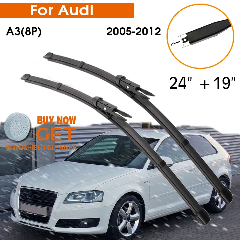 Wiper Blades For Audi A3 8P 2005 2006 20072012 Front And Rear