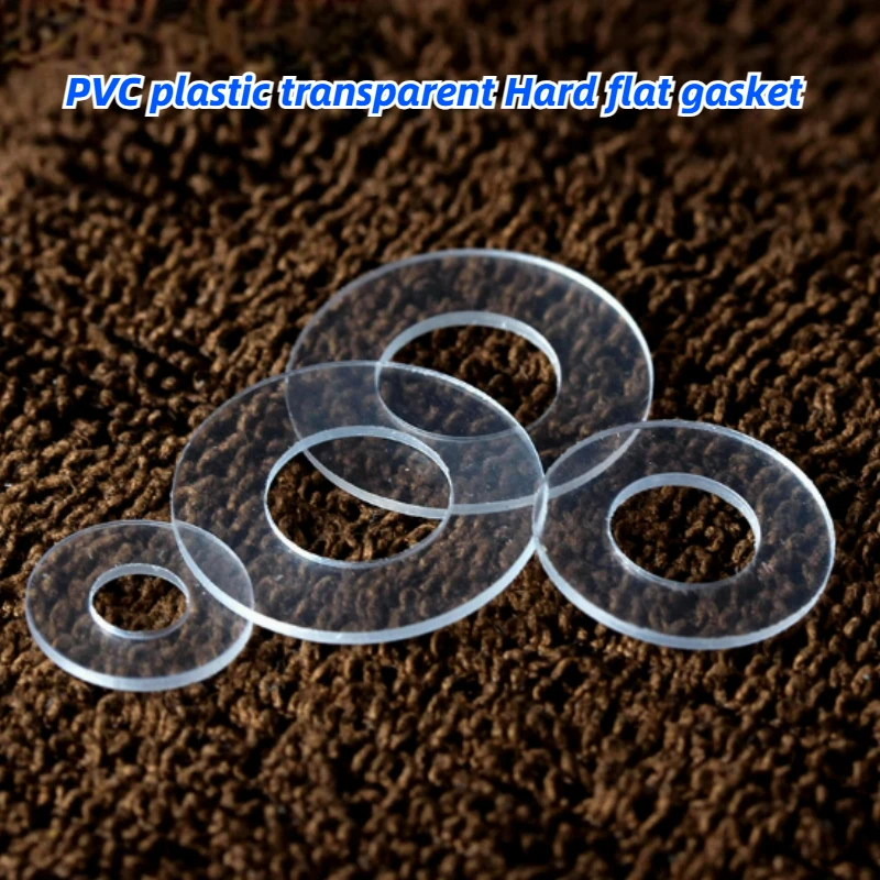40-1000 шт. M5 M6 M8 M9 M10 M12 M20 Жесткий пластик ПВХ акрил прозрачная изоляция плоская шайба