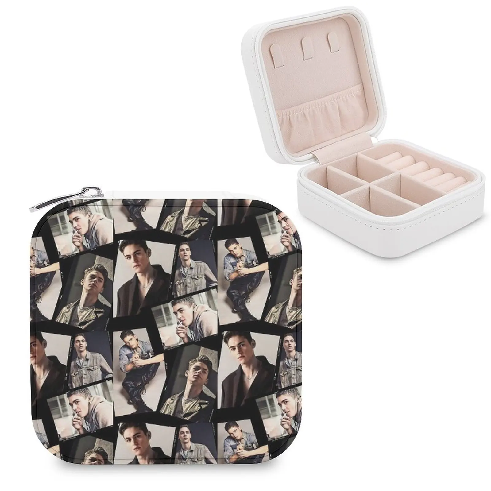 Женская шкатулка для хранения ювелирных изделий со встроенным зеркалом |