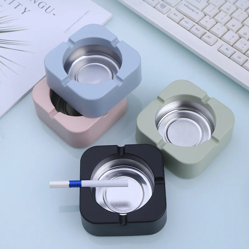 

Simple Nordic Style with Smooth Lines Plastic PP Ashtray Smoking Accessories for Weed Cute for Girls Cute Ashtray