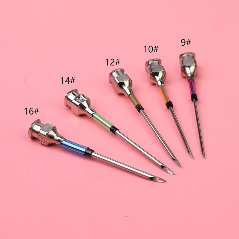 

RORGETO 50pcs Embroidery Stitching Punch Needle Set 9/10/12/14/16# Needle DIY Craft Knitting Stitch Sewing Tools