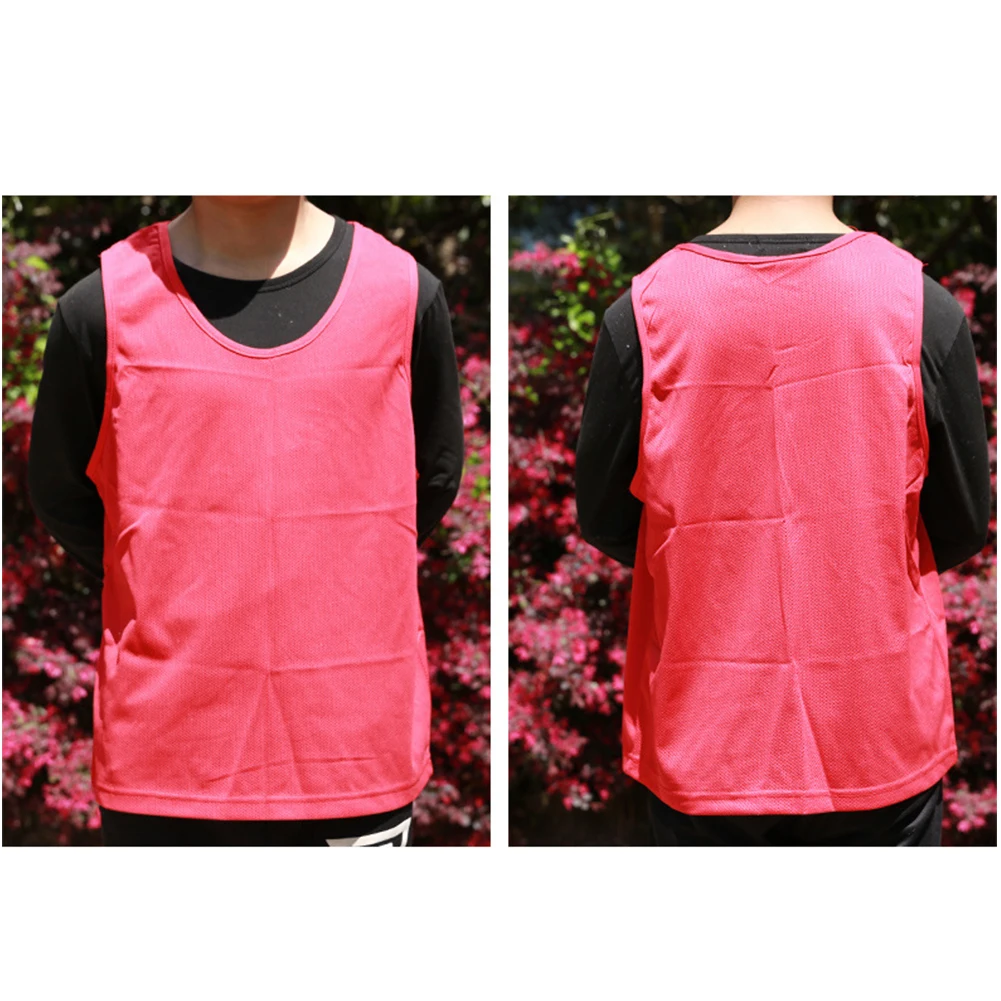 Футбольная безрукавка трикотажные спортивные тренировочные нагрудники Aldult