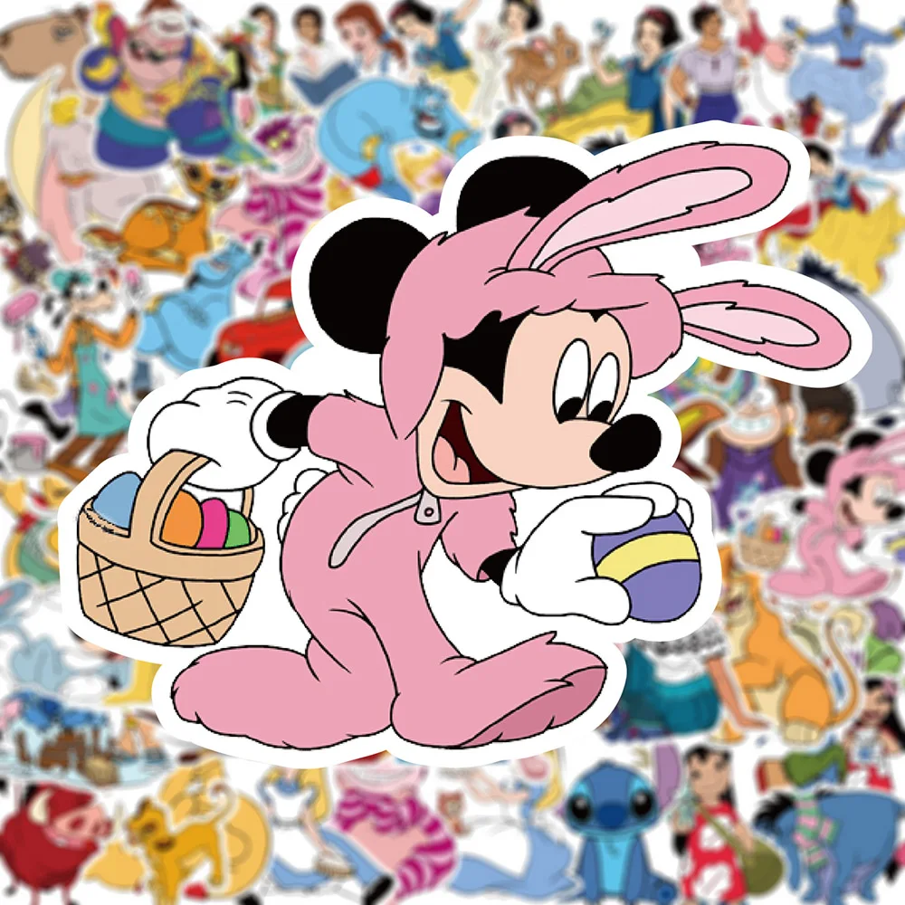 10/30/50/100 шт. Disney милый микс мультфильм аниме наклейки детские игрушки ноутбук