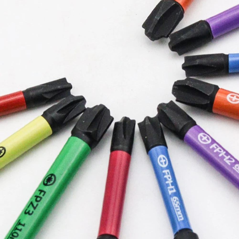 10 шт. магнитная специальная шлицевая крестовая отвертка для электрика FPH FPZ 65-110 мм