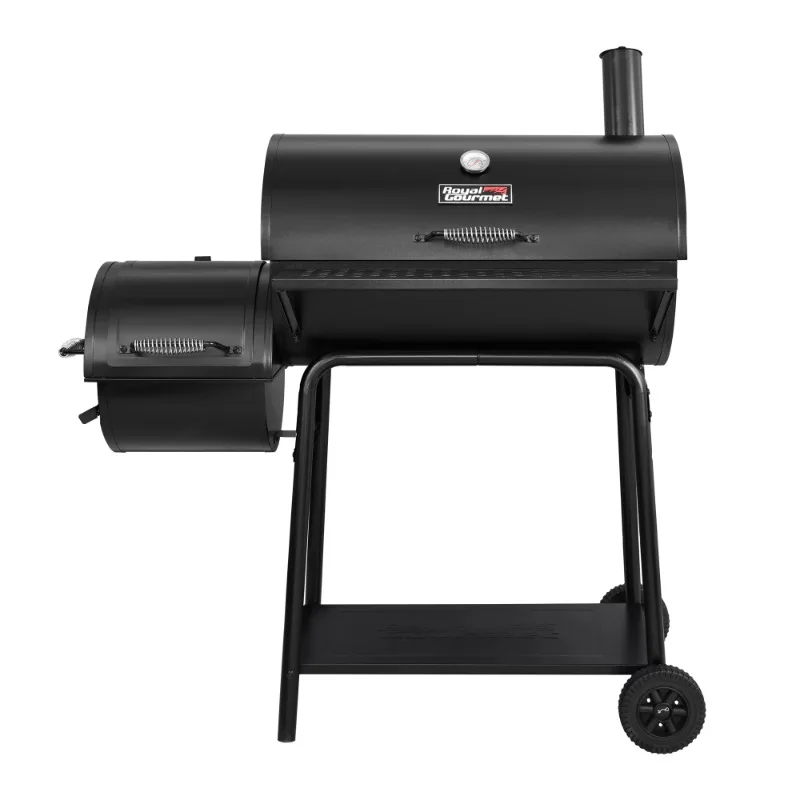 

Royal Gourmet 30" CC1830F Charcoal Grill with Offset Smoker