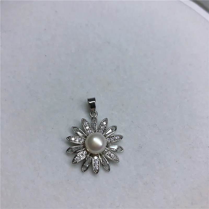 Flower Gorgeous Pendant Base Mount Finding Settings Jewelry Parts Fitting Accessories for Pearls Corals Jade Beads Crystal |