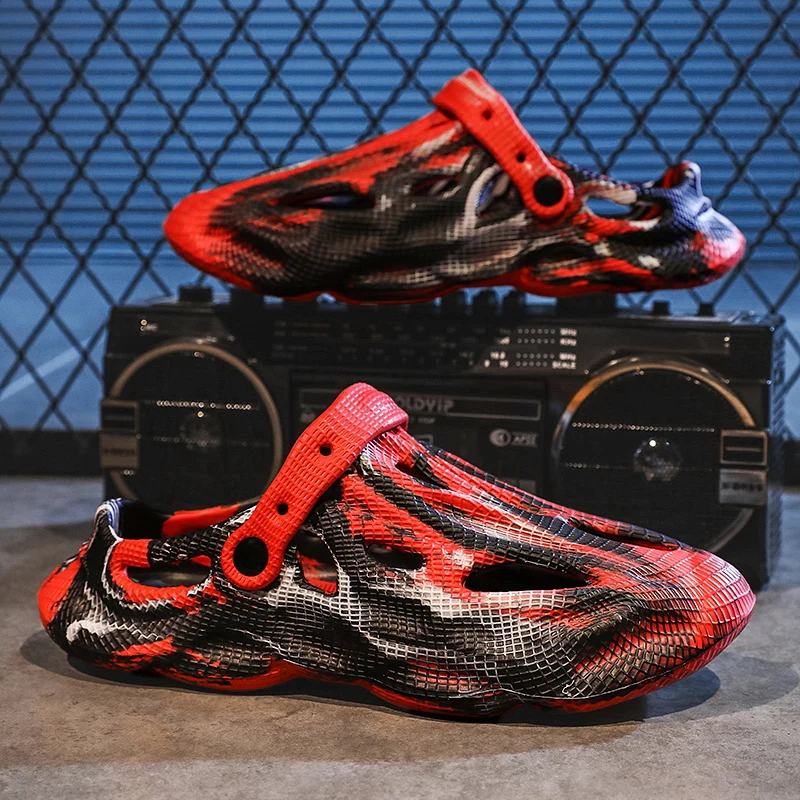 

Сандалии женские камуфляжные, классическая спортивная обувь для улицы, прогулочные тапочки, кроссовки, бесплатная доставка