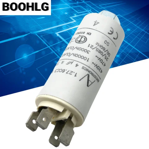 1 шт. AV 4 мкФ 1,27,6CC3 MKP конденсатор стартера двигателя ARCOTRONICS