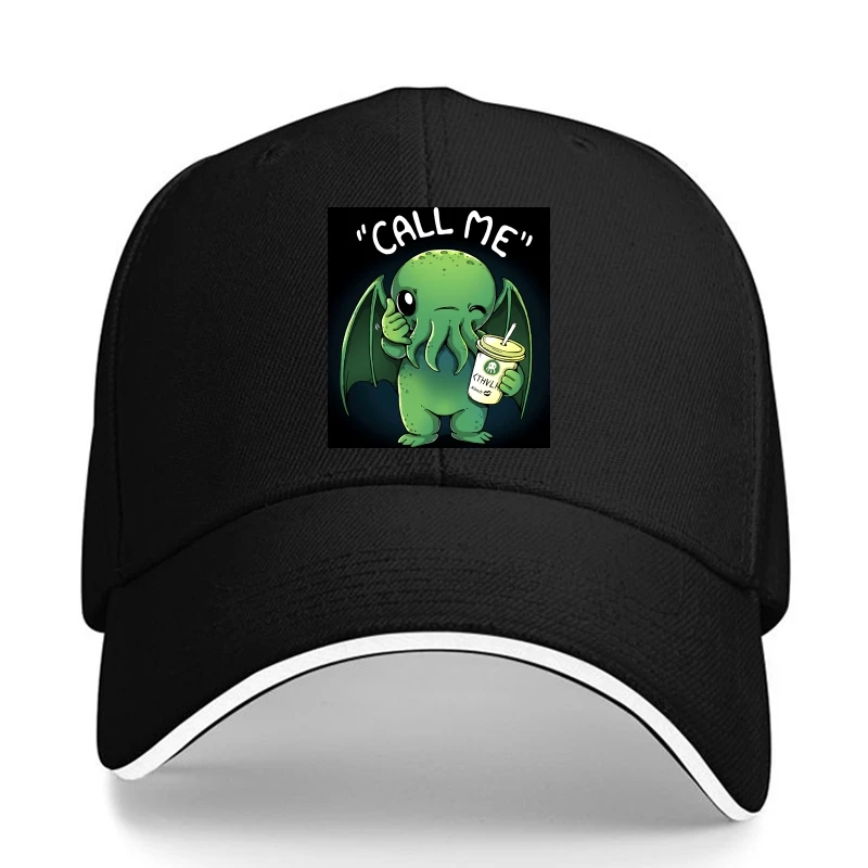 Хлопковая бейсболка унисекс Cthulhu Calls Artwork Tee