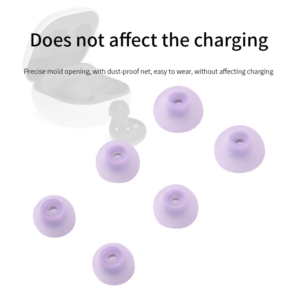 6 шт., силиконовые насадки для наушников Samsung Galaxy Buds 2 (art.: 3920bf31ba113) - 3920bf31ba113