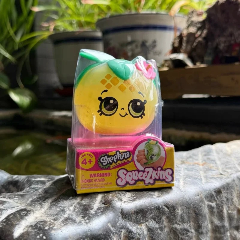 Фото В наличии! Оригинальный слайм Shopkins: приятный на ощупь, антистрессовый, мягкий, в форме фруктов. Идеальный подарок. №4