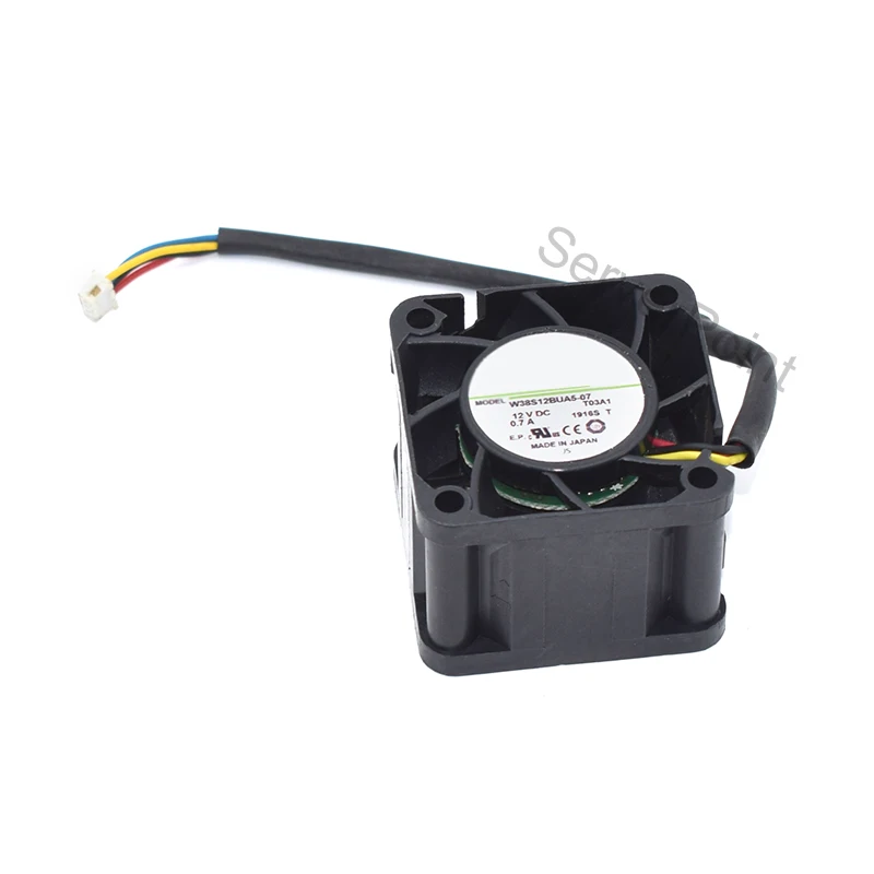 Оригинальный аутентичный 4-линейный Малогабаритный вентилятор NIDEC W38S12BUA5-07 38*38*28 12V 0.70A