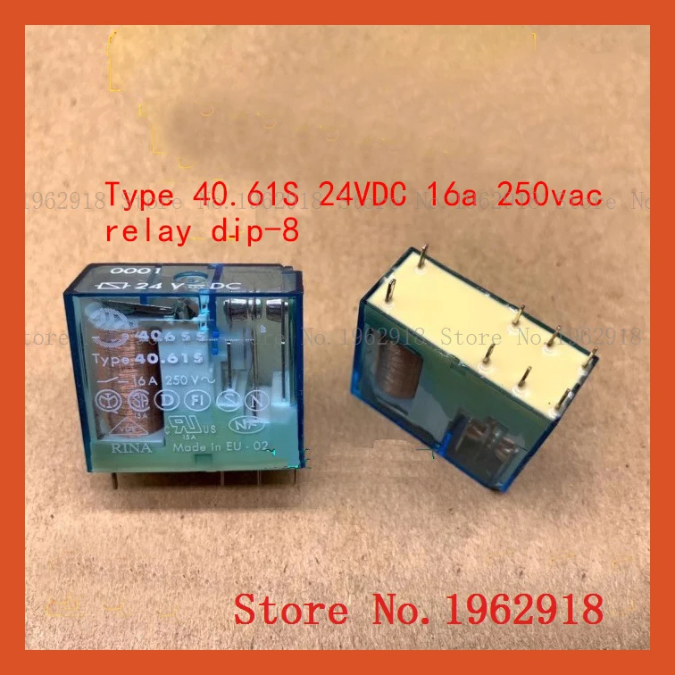 40 61 12VDC 16A/250V 8 старого |