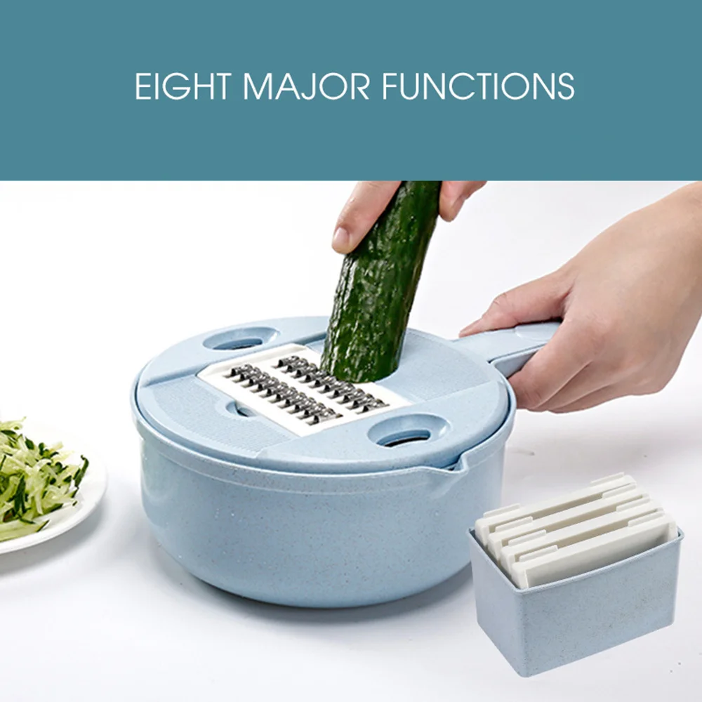 

Новые овощные фруктовые Слайсеры резак набор с яичный разделитель дуршлаг многофункциональный для кухонных принадлежностей полезный изме...