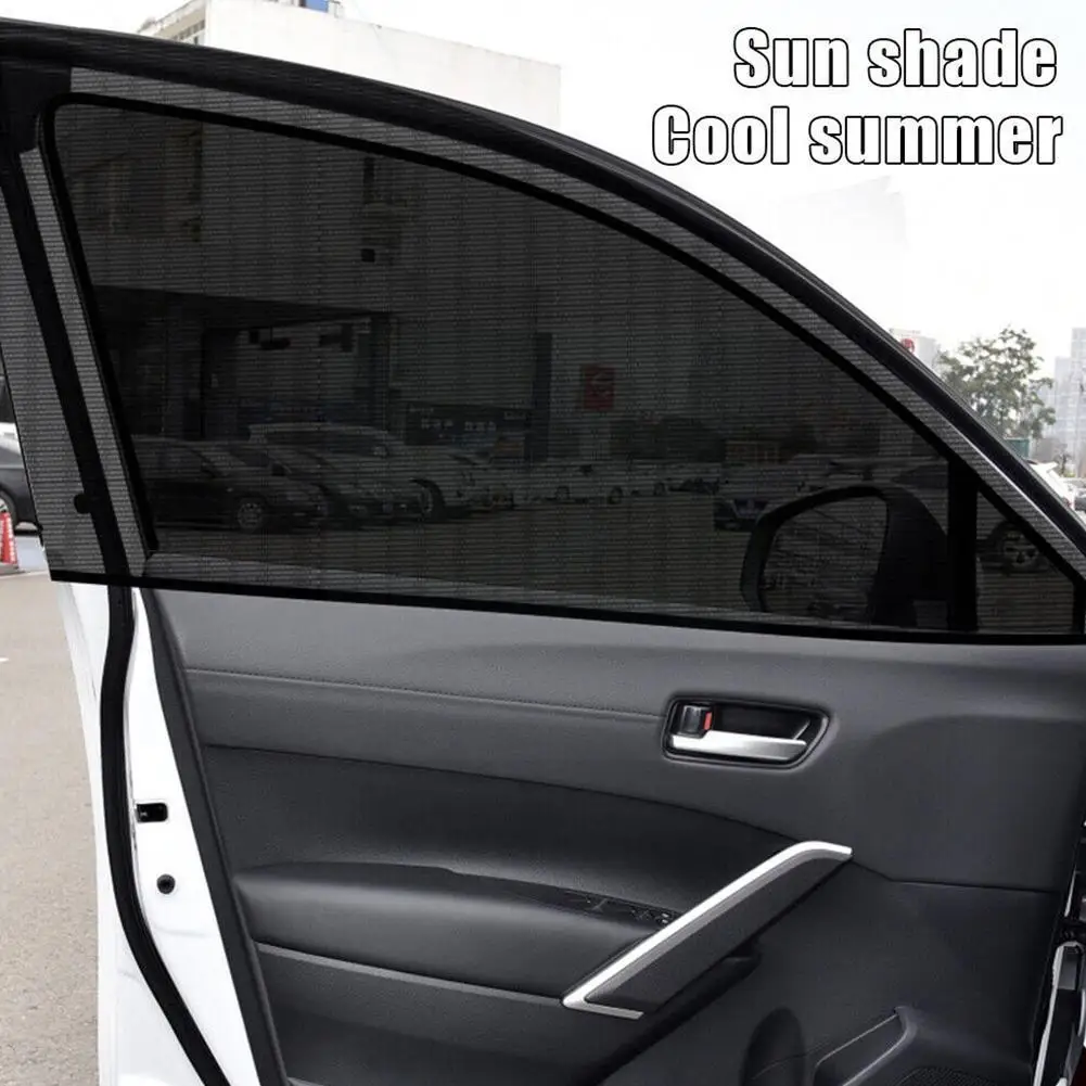 

Front /Rear Side Window Sun Visor Shade Sunshade Mesh Cover Car Fabric Shield Protector Insulation UV Curt Styling Anti-mos D8H8