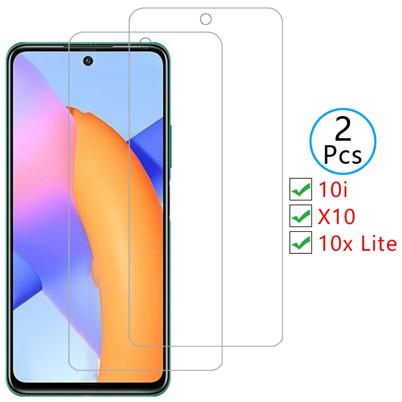 

screen protector for honor 10x lite 10i x10 5g protective tempered glass on honer honr 10 i x i10 10xlite light film honor10i