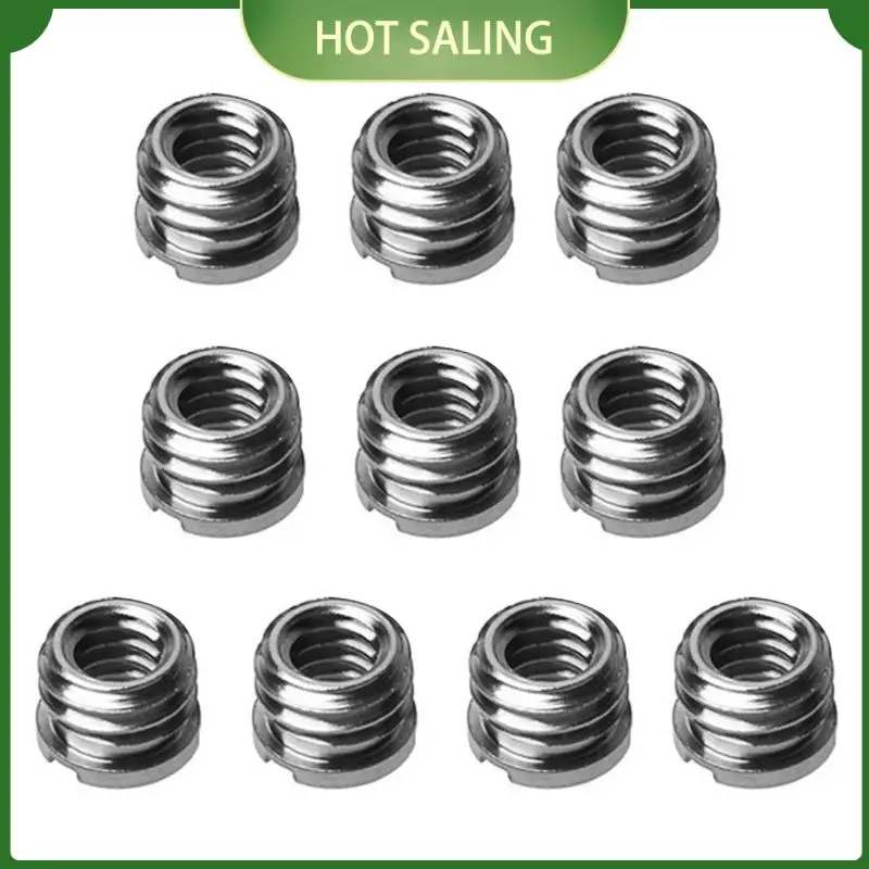 

10pcs camera tripod unipod 1/4 to 3/8 screw Standard Adapter Reducer Bushing Converter for DSLR Camera Camcorder Tripod Monopod