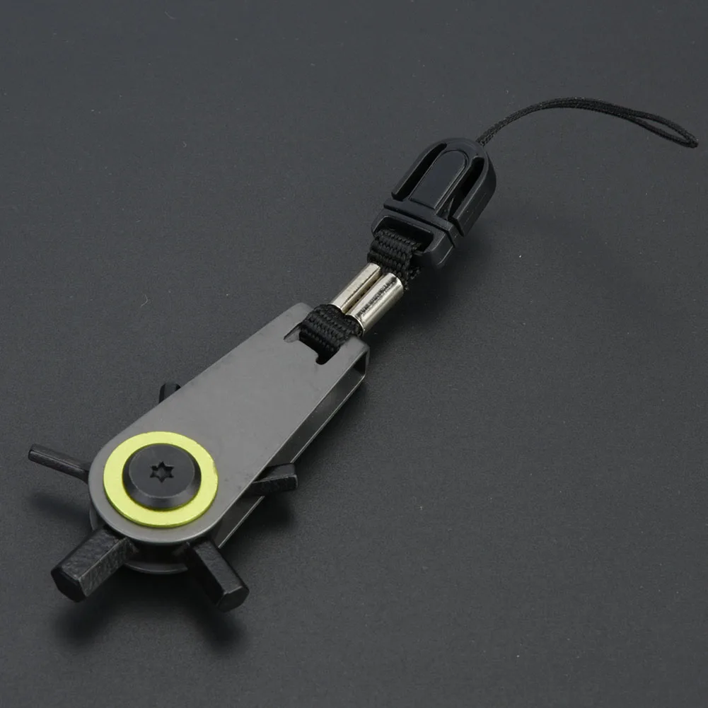 Мини открытый кемпинг многофункциональный нож брелок ножи (шестигранная