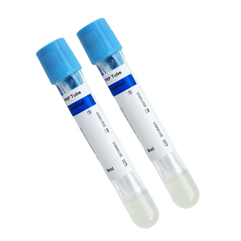 

2X 10Ml Acid Gel Bottom Negative Pressure Plastic Tube Platelet Plasma Collection And Measurement Tube