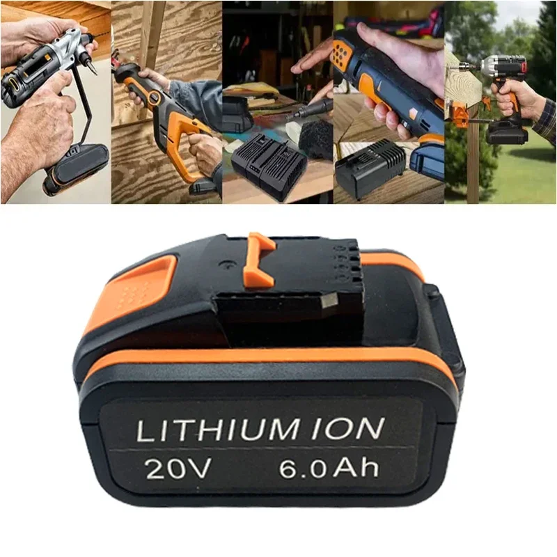 Аккумулятор для электроинструмента WORX WA3553 WG630 WG629 WX372 WX390 WX394 WX550 WX523 WX802 WX858 WX900