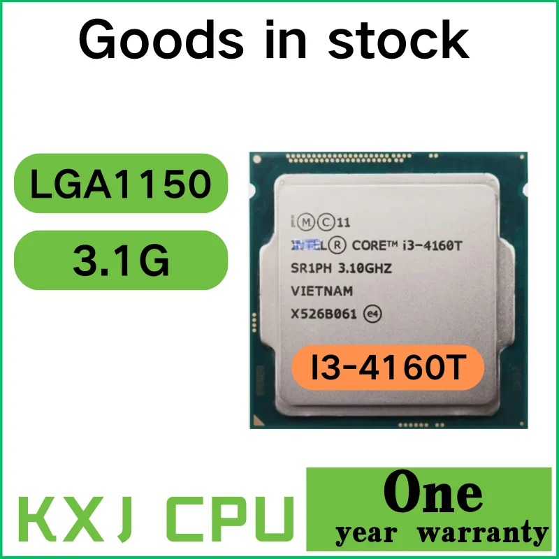 

Бывший в употреблении процессор Intel Core i3 4160T 3,1 ГГц 3 Мб 5 ГТ/с LGA 1150 процессор SR1PH