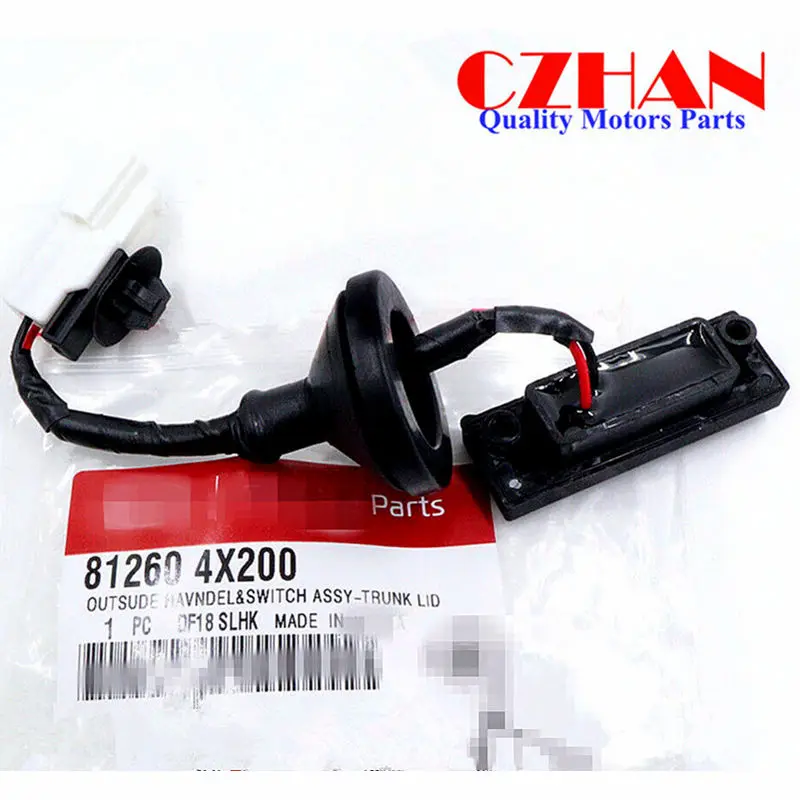 

Door Handle Trunk lock Release Switch for KIA RIO 2011-2016 Trunk Switch Tailgate Button 81260-4X200 812604X200