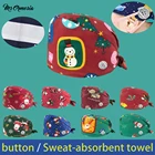 Шапочка унисекс эластичная, дышащая, с принтом на пуговицах, с логотипом на заказ