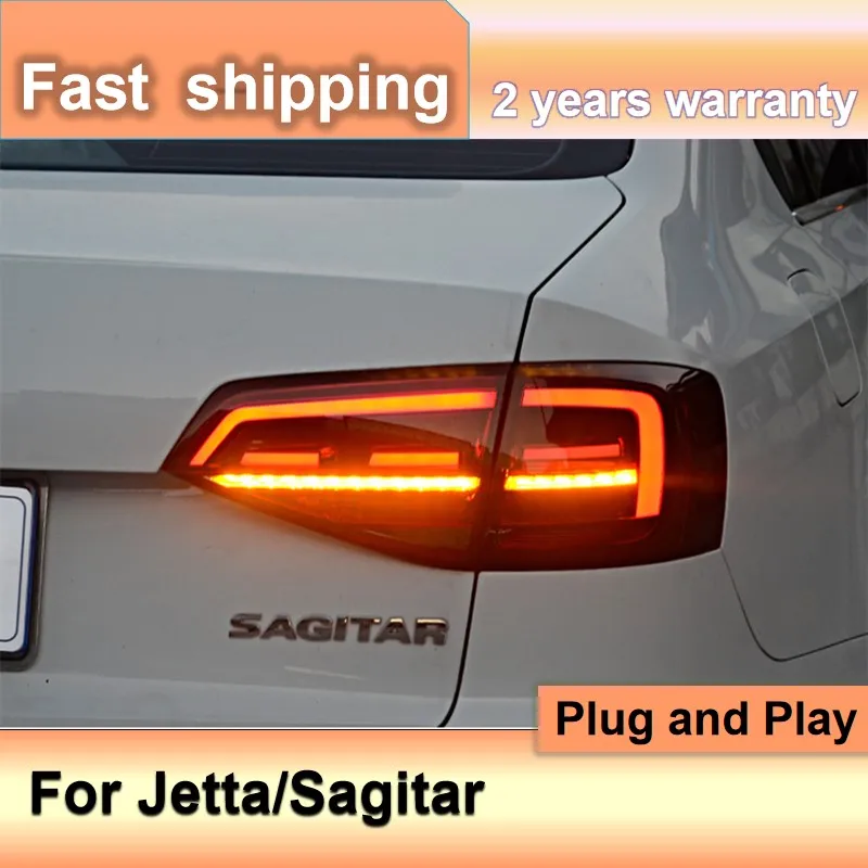 Автомобильные аксессуары для Volkswagen Jetta задняя фонарь 2015-2018 VW MK7 тормоз сигнал