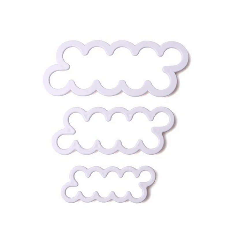 

3pcs Rose Shape Fondant Candy Cake Mold Sugar Cake Printing Mold Cupcake Jelly Candy Chocolate Decoration Baking Tool Moulds