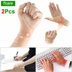 Силиконовый браслет на запястье Tcare 2, с магнитами, стабилизирующая перчатка для поддержки большого пальца при артрите, снятие боли в давлении