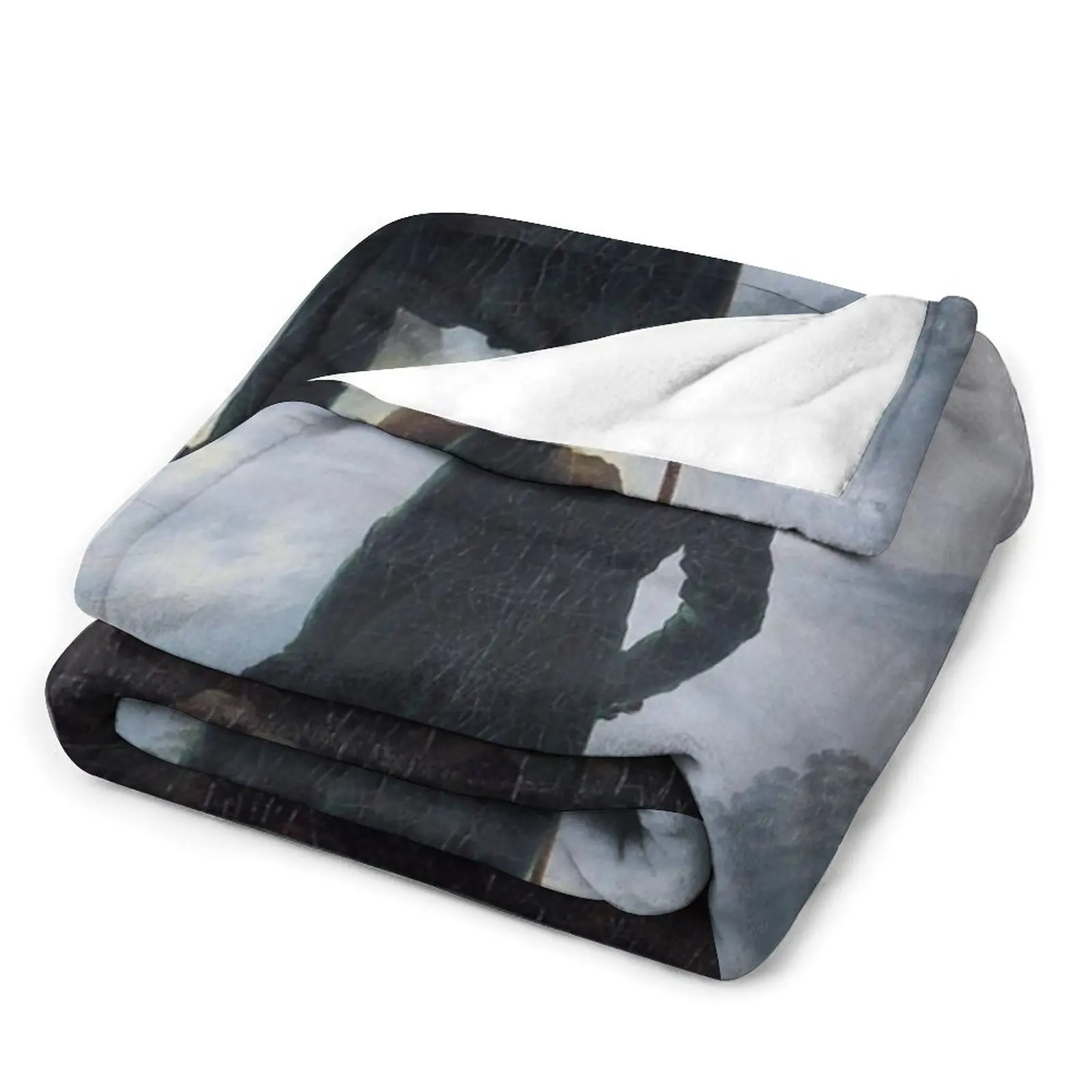 Одеяло Casper David Friedrich's Wanderer над морем тумана самое мягкие туристические одеяла