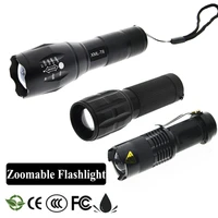 led rechargeable flashlight xmlt6 linterna torch outdoor camping powerful led flashlight mini waterproof pocket flashlight