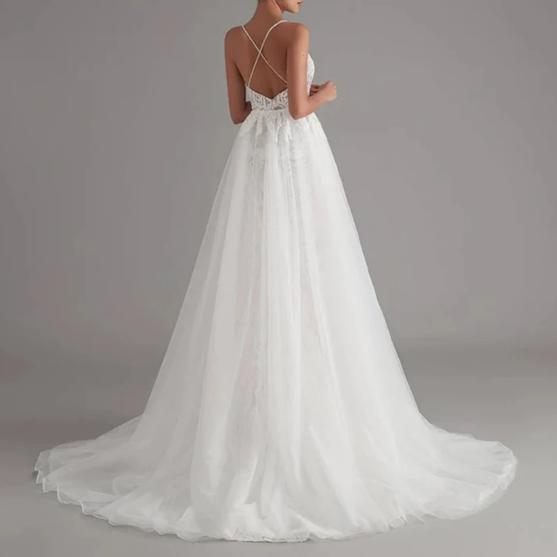 

Съемная Женская юбка-макси с кружевной аппликацией