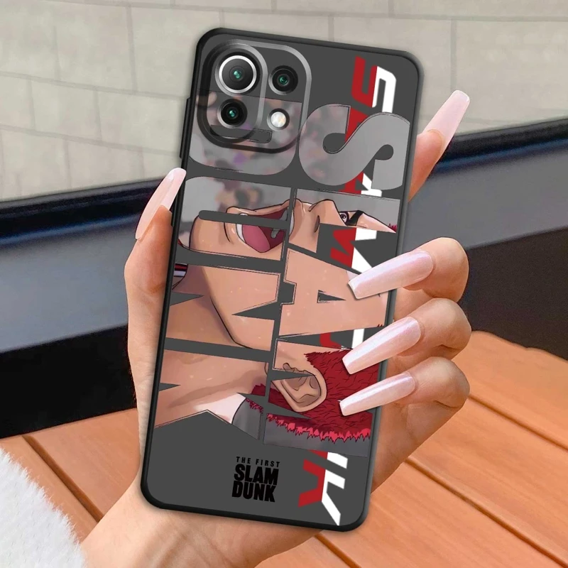 

Чехол для Xiaomi Mi 9t 10t Pro 12 11 Lite 11t 5G 9 Note 10 Lite 11 lite 12t 13 13lite ультра чехол Slam Dunk аниме Япония