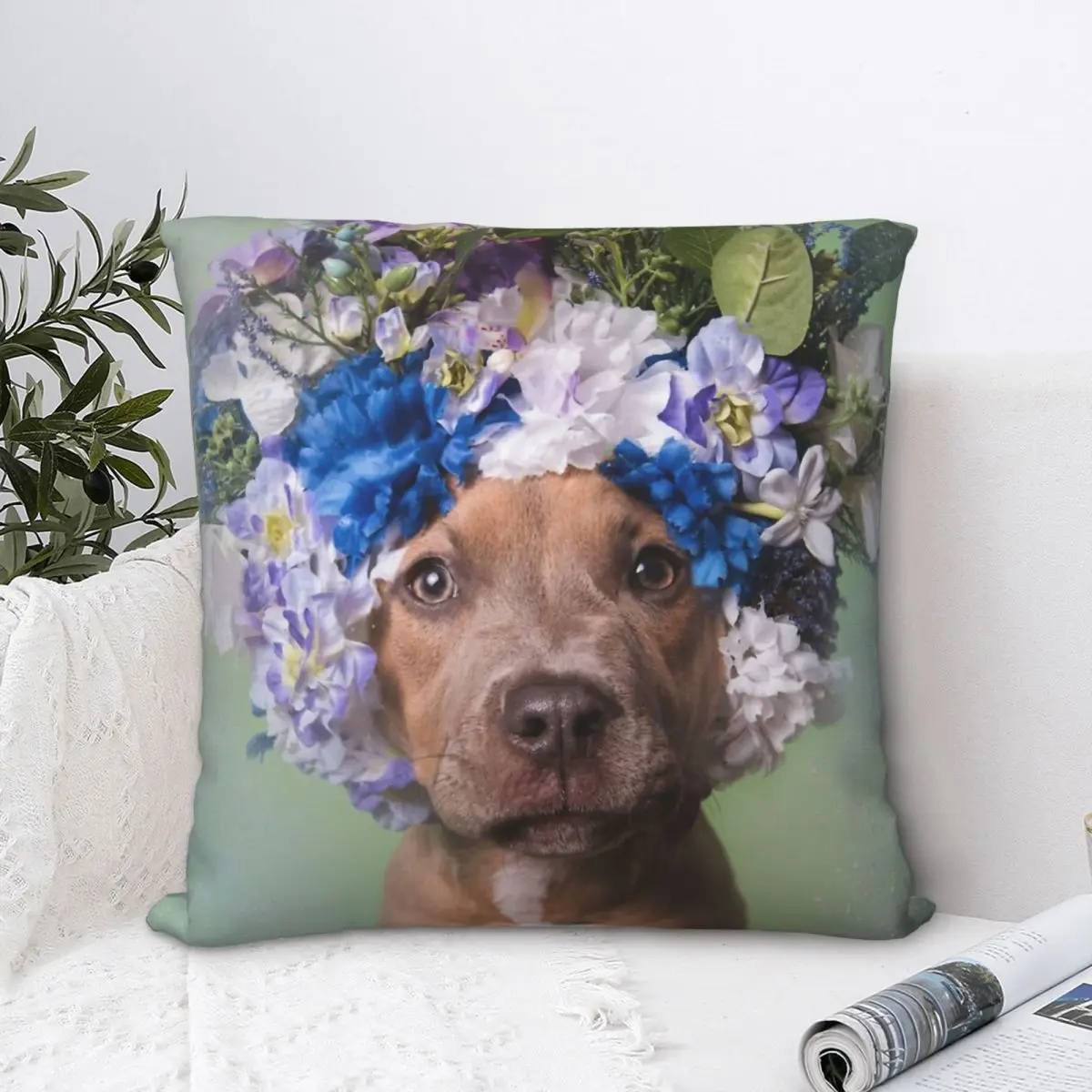 

Цветочный мощный чехол для подушки, забавный рюкзак с животными, чехлы для Cojines, мягкий декоративный стул с принтом «сделай сам»