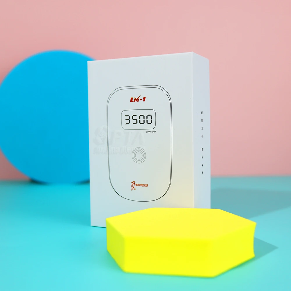 SPTA Dental Curing Light Meter Power Tester LM-1 Dentistry Equipment Tool Woodpecker Led & Halogen