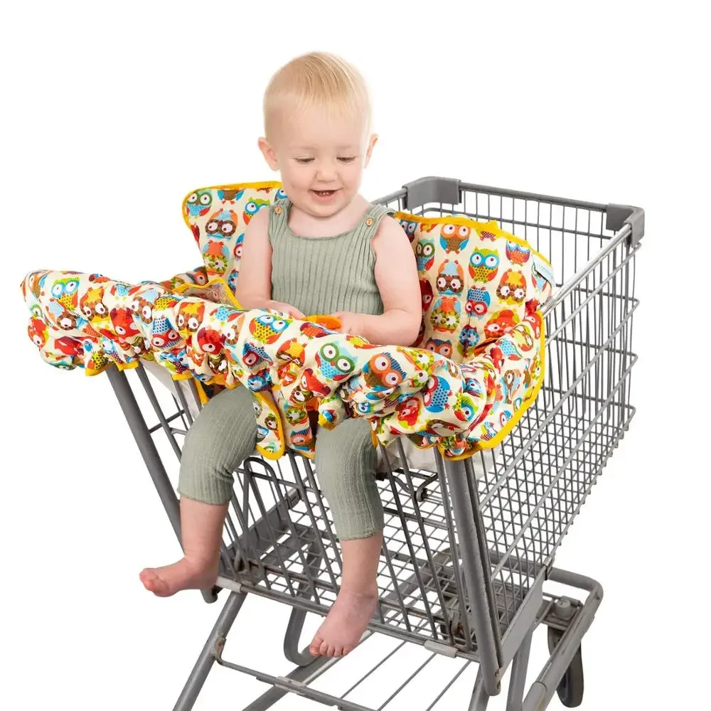 

Dining Chair Mat Cover Reusable Trolley Cushion Baby Supermarket Shopping Bag Shopping Cart Cover Protection Carry Infant Cover