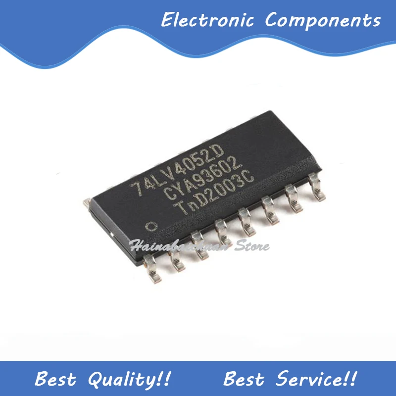 

10 Pcs/Lot 74LV4052D-Q100J SOIC16 New and Original In Stock