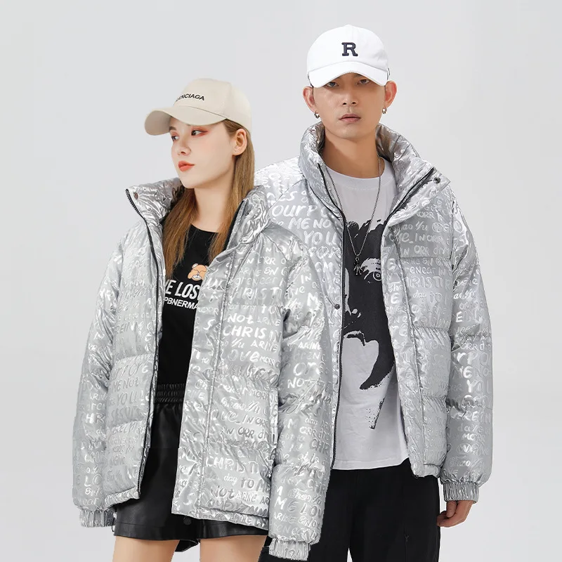 pu lint padded men's winter padded jacket jacket tide brand ruffian handsome padded jacket Men's winter jackets parkas Man coat