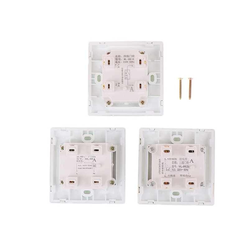 Встроенный дверной звонок 86 типа 220 В для гостиницы дисплей не потревожил Звонок