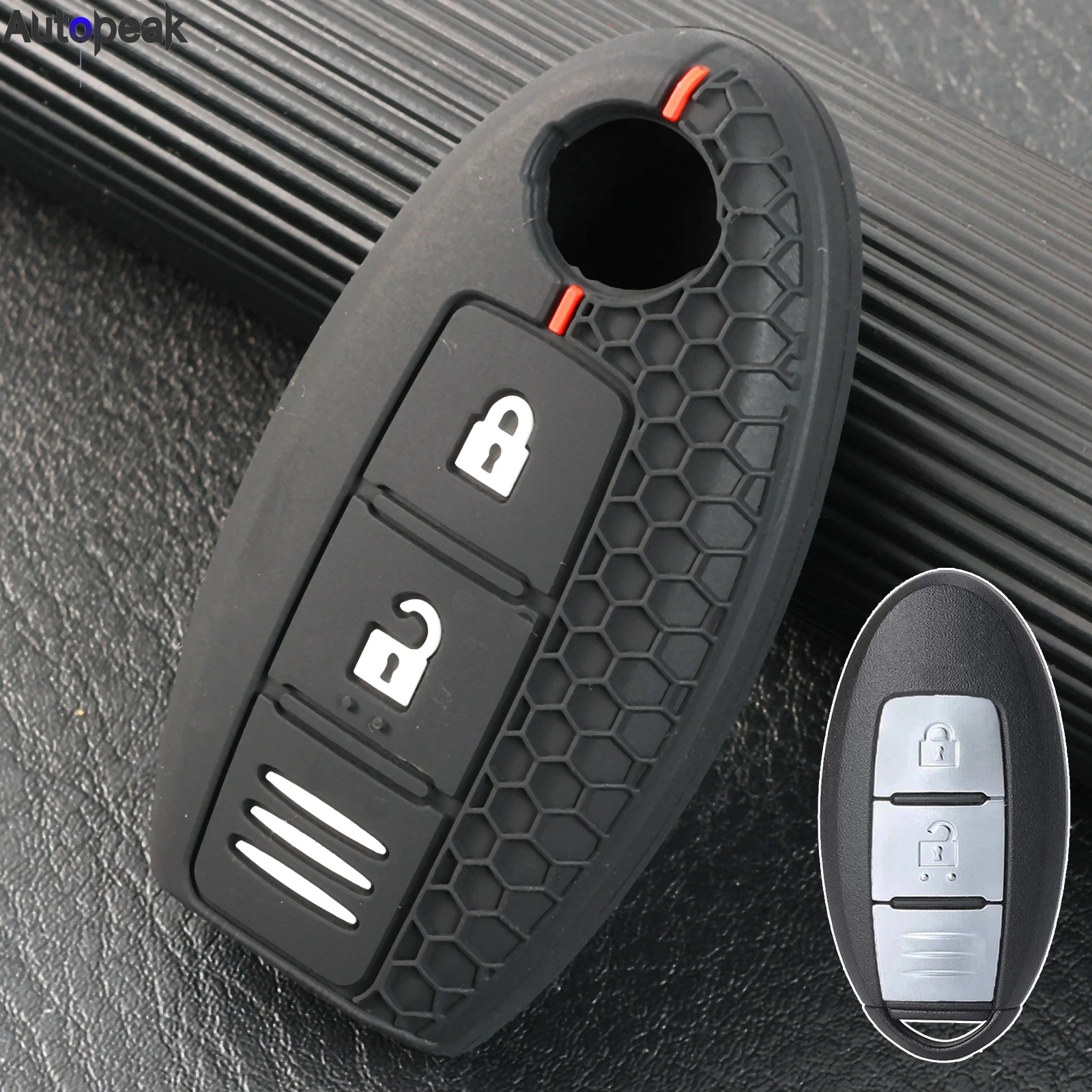 

Для Nissan March 370Z Micra Juke F15 Qashqai Pulsar Note Tiida Wingroad NV200 Leaf Cube Силиконовый чехол с дистанционным управлением и ключом 3 кнопки