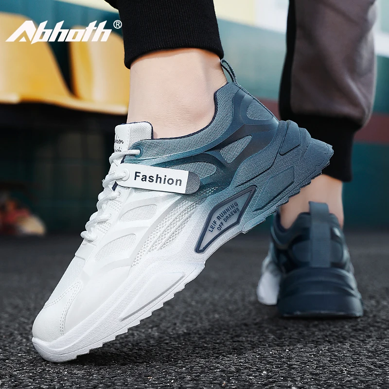 Abhoth 2022 New Fashion Casual Sports Men's Shoes Comfortable and Wear-resistant Rubber Outsole Temperament Men's Casual Shoes