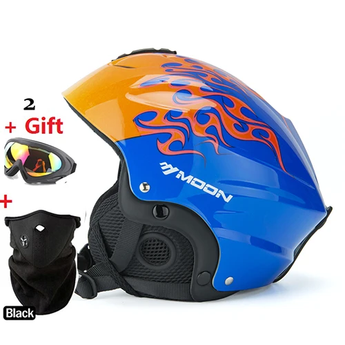 

NEW Moon Brand Ultralight Women's Ski Helmet Men Professional Winter Snowboard Helmet Female Snow Skate Helmets Kids Boys Skate
