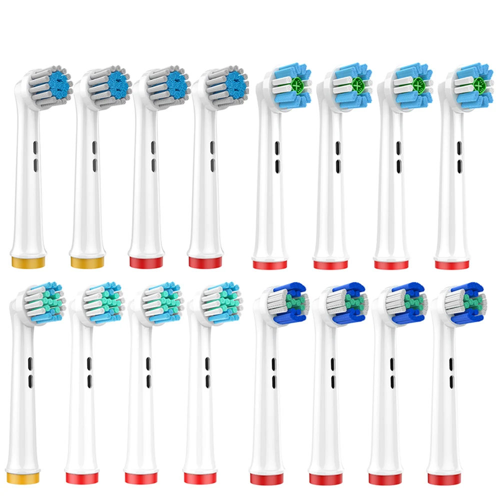 

Replace Refill Brush Heads For Oral B Electric Toothbrush Fit Advance/Power Pro/Health Triumph/3D/Vitality Precision Clean